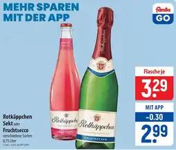 Famila Nord Ost Rotkäppchen Sekt oder Fruchtsecco Angebot