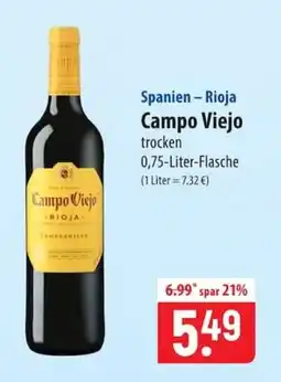 Famila Nord Ost Campo Viejo Rioja Angebot