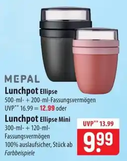 Famila Nord Ost MEPAL Lunchpot Ellipse Mini Angebot