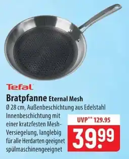 Famila Nord Ost Tefal Bratpfanne Eternal Mesh Angebot