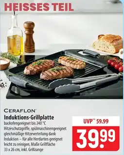 Famila Nord Ost CERAFLON Induktions-Grillplatte Angebot