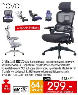 Zurbrüggen novel Drehstuhl RICCO Angebot