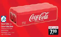 Famila Nord Ost Coca-Cola oder Coca-Cola Zero Angebot
