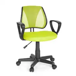 Netto Marken-Discount hjh OFFICE Kinderdrehstuhl KIDDY CD Stoff / Netzstoff mit Armlehnen Angebot