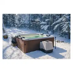 Netto Marken-Discount MSpa Whirlpool AMBER AERO PLUS 2027 XXL inkl. App, LED, 8 Hydromassagedüsen, 140 Luftdüsen Angebot