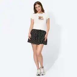 NKD Damen-Skort aus Viskose mit Punkten Angebot