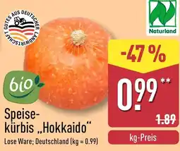 Aldi Nord Speisekürbis „Hokkaido“ Angebot