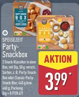 Aldi Nord Speisezeit Party-Snackbox Angebot