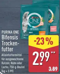Aldi Nord PURINA ONE Bifensis Trockenfutter Angebot