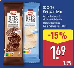 Aldi Nord Biscotto Reiswaffeln Angebot