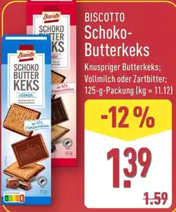 Aldi Nord Biscotto Schoko-Butterkeks Angebot