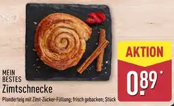 Aldi Nord MEIN BESTES Zimtschnecke Angebot