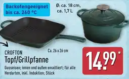 Aldi Nord CROFTON Topf/Grillpfanne Angebot