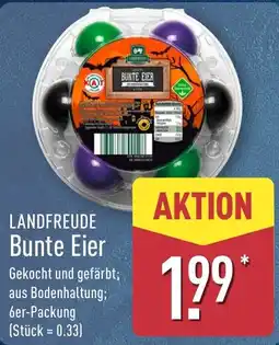 Aldi Nord LANDFREUDE Bunte Eier Angebot