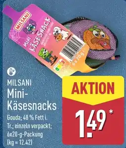Aldi Nord MILSANI Mini-Käsesnacks Angebot