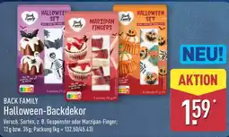 Aldi Nord BACK FAMILY Halloween-Backdekor Angebot