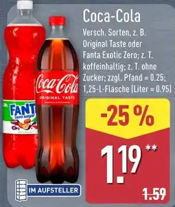 Aldi Nord Coca-Cola Angebot