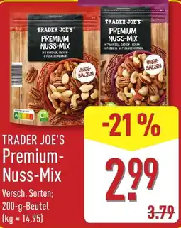 Aldi Nord TRADER JOE'S Premium-Nuss-Mix Angebot