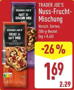 Aldi Nord TRADER JOE'S Nuss-Frucht-Mischung Angebot