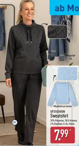 Aldi Nord UP2FASHION Sweatshirt Angebot