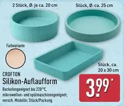 Aldi Nord CROFTON Silikon-Auflaufform Angebot