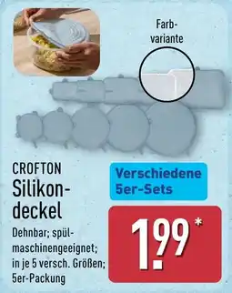 Aldi Nord CROFTON Silikon-deckel Angebot