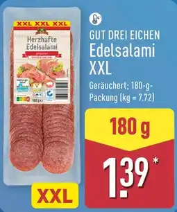 Aldi Nord GUT DREI EICHEN Edelsalami XXL Angebot
