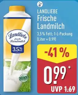 Aldi Nord Landliebe Frische Landmilch Angebot
