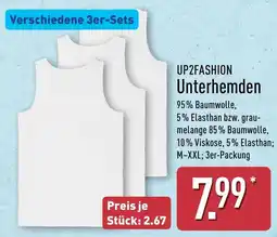 Aldi Nord UP2FASHION Unterhemden Angebot