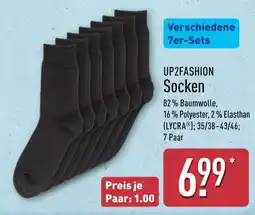 Aldi Nord UP2FASHION Socken Angebot