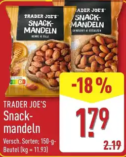 Aldi Nord TRADER JOE'S Snack-mandeln Angebot