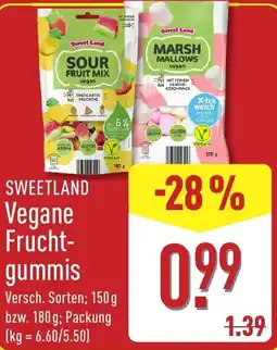 Aldi Nord Sweet Land Vegane Frucht-gummis Angebot