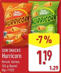 Aldi Nord SUN SNACKS Hurricorn Angebot