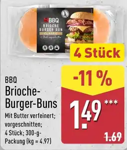 Aldi Nord BBQ Brioche-Burger-Buns Angebot