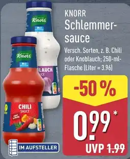 Aldi Nord Knorr Schlemmer-sauce Angebot