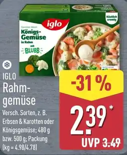 Aldi Nord IGLO Rahm-gemüse Angebot