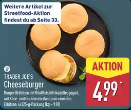 Aldi Nord TRADER JOE'S Cheeseburger Angebot