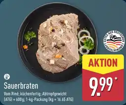 Aldi Nord Sauerbraten Angebot