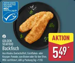 Aldi Nord Golden Seafood Backfisch Angebot