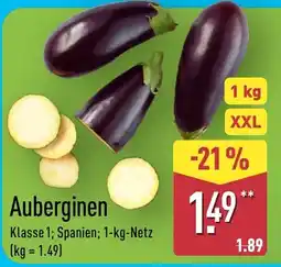 Aldi Nord Auberginen Angebot