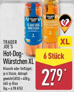 Aldi Nord TRADER JOE'S Hot-Dog-Würstchen XL Angebot
