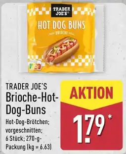 Aldi Nord TRADER JOE'S Brioche-Hot-Dog-Buns Angebot
