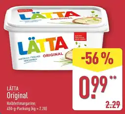 Aldi Nord LÄTTA Original Angebot