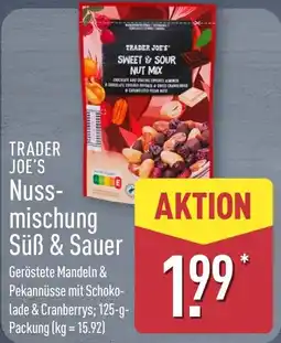 Aldi Nord TRADER JOE'S Nussmischung Süß & Sauer Angebot