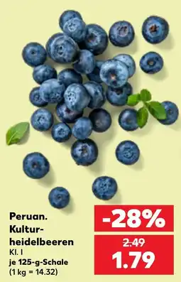 Kaufland Peruan. Kultur-heidelbeeren Angebot