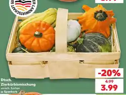 Kaufland Dtsch. Zierkürbismischung Angebot