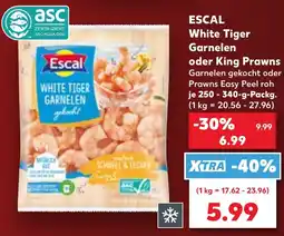 Kaufland ESCAL White Tiger Garnelen Angebot