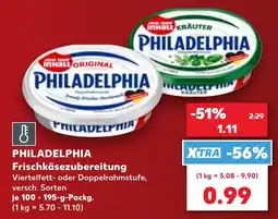 Kaufland PHILADELPHIA Frischkäsezubereitung Angebot