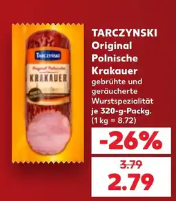 Kaufland TARCZYNSKI Original Polnische Krakauer Angebot