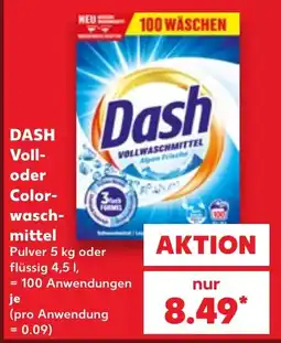 Kaufland Dash Vollwaschmittel Angebot